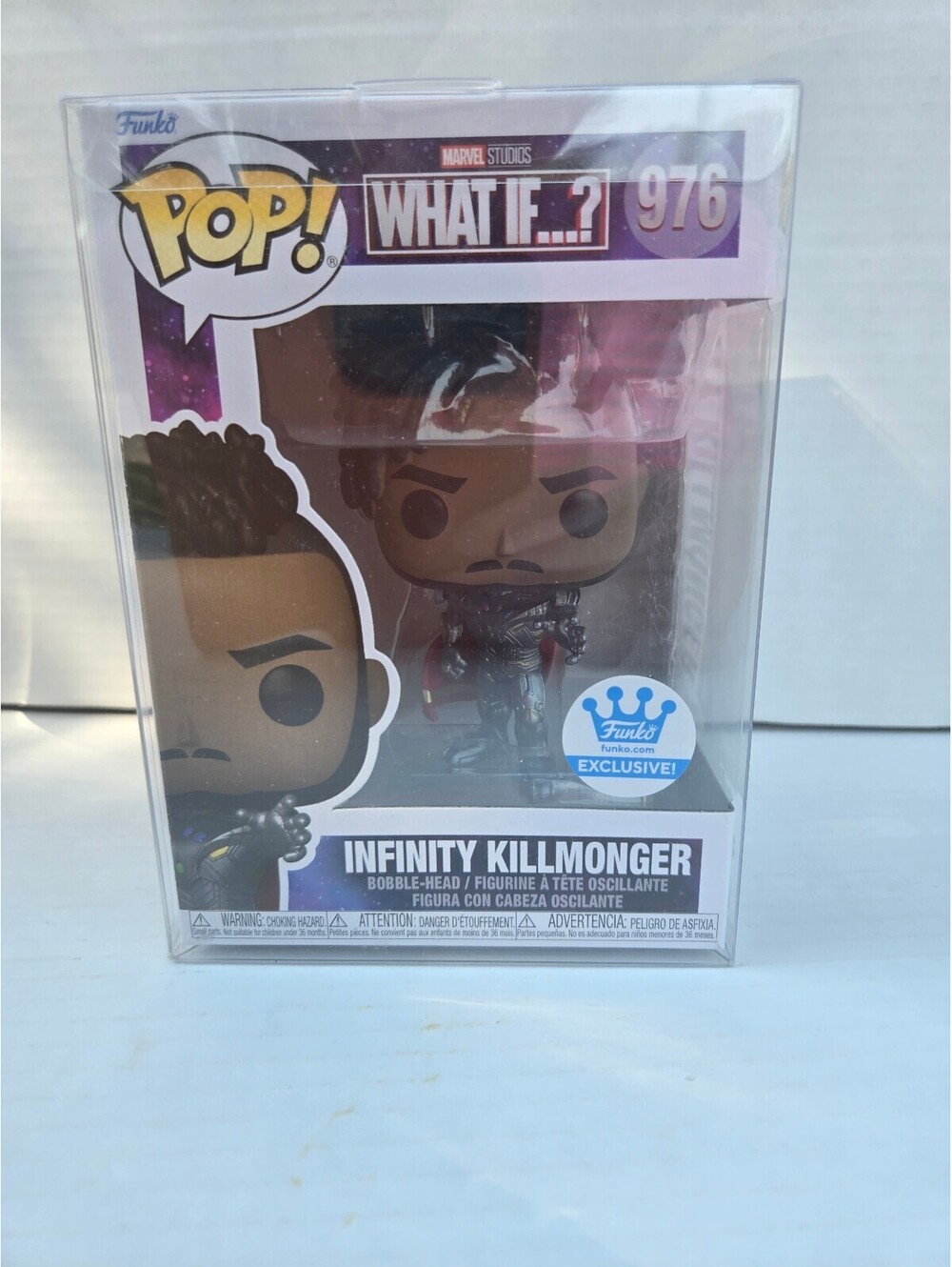 Funko Pop! Marvel Studios What If...? Infinity Killmonger #976